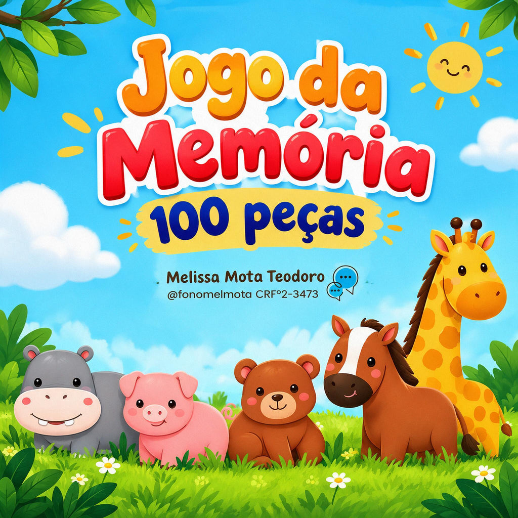 JOGO DA MEMÓRIA DOS ANIMAIS